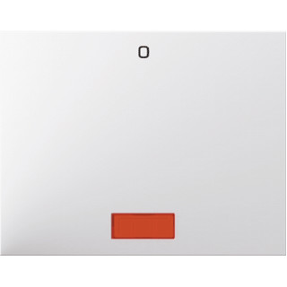 Berker Enkele wip aan-/uit-schakelaar wit