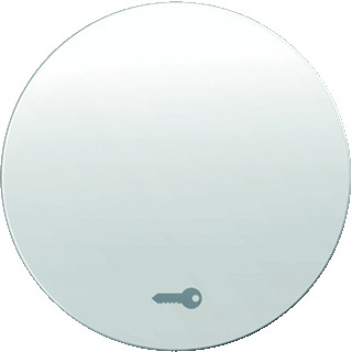 Berker R.1 enkele wip aan-/uit-schakelaar wit