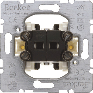 Berker Wippenschakelaar voor holle wand-montage