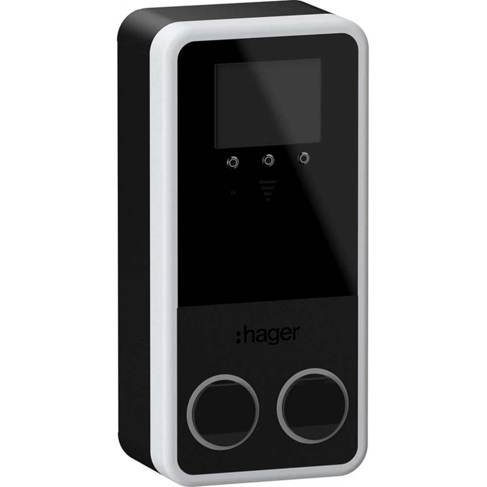 Hager witty Witty Park 2 laadst. T/M 22KW T2S wand