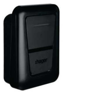 Hager witty Witty Pro laadstation socket 22 KW mid ocpp, compatible LLM xem5x0