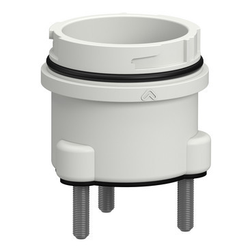 Harmony XV4 - Ø40MM - directe montage-adapter - 3-pins - wit