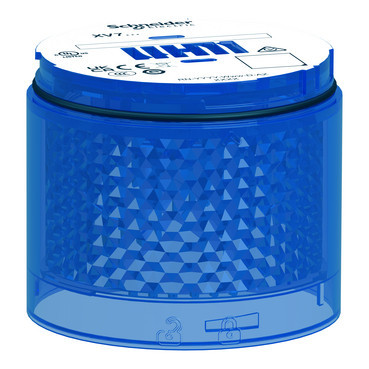 Harmony XVB7 - modulaire torenverlichting - lichtmodule - blauw - Ø70M Harmony XVB7 - modulaire torenverlichting - lichtmodule - blauw - Ø70M