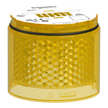Harmony XVB7 - modulaire torenverlichting - lichtmodule - geel - Ø70MM Harmony XVB7 - modulaire torenverlichting - lichtmodule - geel - Ø70MM