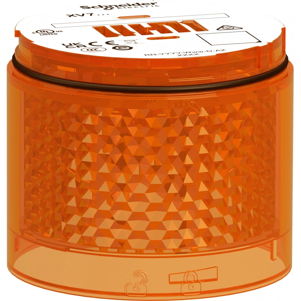 Harmony XVB7 - modulaire torenverlichting - lichtmodule - oranje - Ø70 Harmony XVB7 - modulaire torenverlichting - lichtmodule - oranje - Ø70