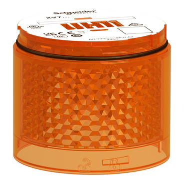Harmony XVB7 - modulaire torenverlichting - lichtmodule - oranje - Ø70 Harmony XVB7 - modulaire torenverlichting - lichtmodule - oranje - Ø70
