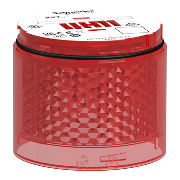 Harmony XVB7 - modulaire torenverlichting - lichtmodule - rood - Ø70MM Harmony XVB7 - modulaire torenverlichting - lichtmodule - rood - Ø70MM