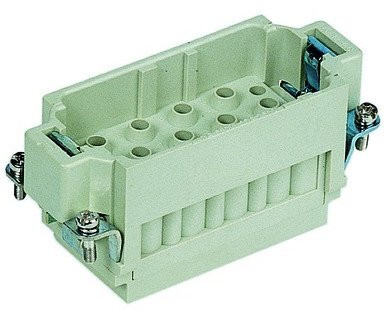 Harting 404 contactblok industriële connector 12