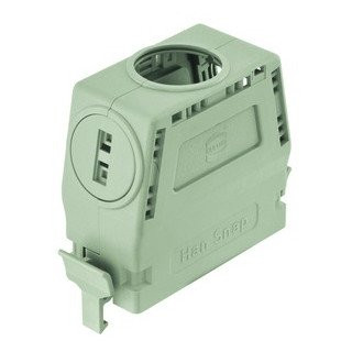 Harting 406 behuizing rechthoekige connectoren ip20 B43MM H84,5MM stekkerbehuizing tweezijdig