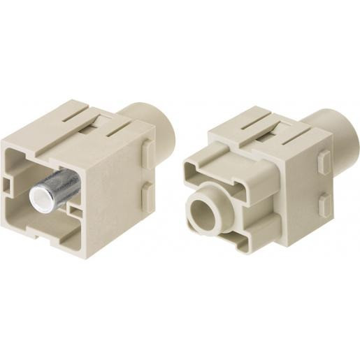 Harting 407 contactblok industriële connector 1