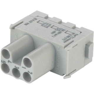 Harting 407 contactblok industriële connector 5