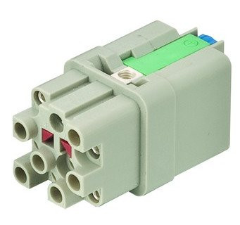 Harting 408 contactblok industriële connector 12