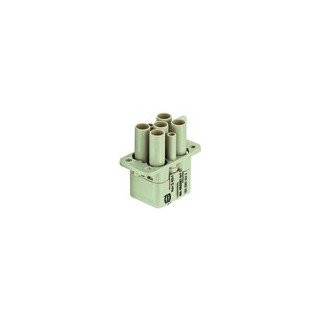 Harting 408 contactblok industriële connector 6