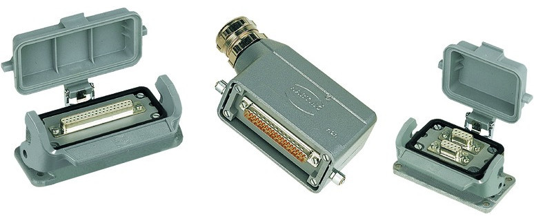 Harting 411 adapterplaat industriële connector 34,5MM