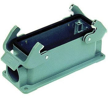 Harting 411 behuizing rechthoekige connectoren ip65 B165MM H80,8MM sokkelbehuizing zij