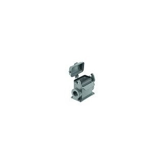 Harting 411 behuizing rechthoekige connectoren ip65 B94MM H80,8MM sokkelbehuizing zij