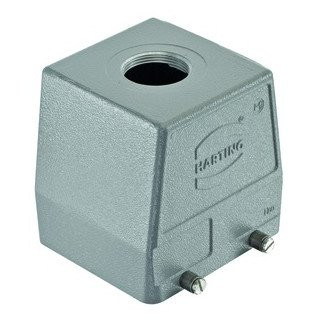 Harting 411 behuizing rechthoekige connectoren ip65 B94MM H93,5MM stekkerbehuizing boven