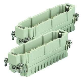 Harting 413 contactblok industriële connector 24