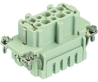 Harting 414 contactblok industriële connector 3