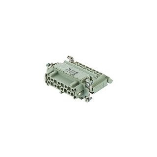 Harting 481 contactblok industriële connector 16