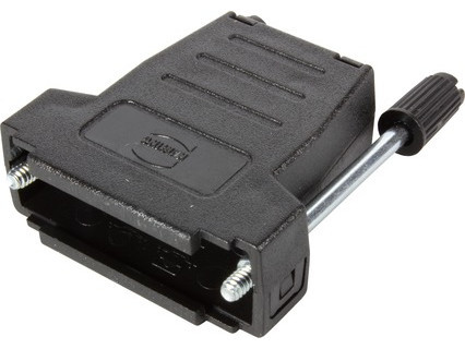 HARTING D-Sub hood 25-pole topside entry 4-40