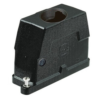 HARTING Han 24 HPR hood top entry M40 screw lock