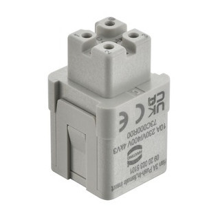 HARTING Han 3a push-in, female insert
