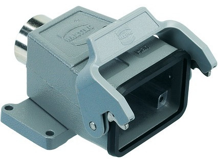 HARTING Han 6B-HCC-SL-21 with mounting flange