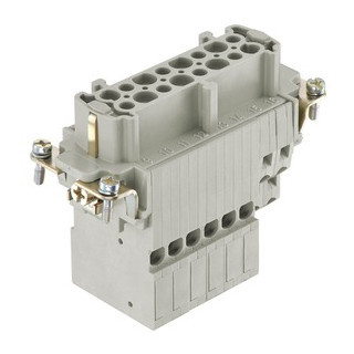 HARTING Han Es 16 pos. F insert cage clamp term