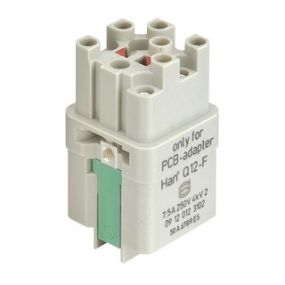HARTING Han Q12-F for PCB-adapter