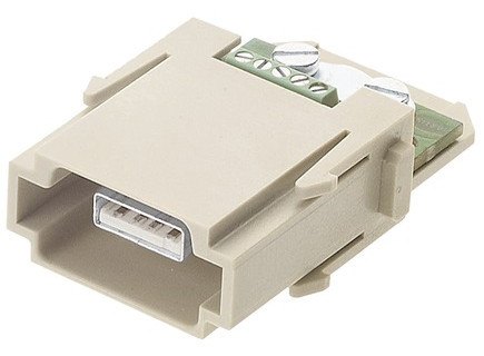 HARTING Han Usb module, male screw terminal
