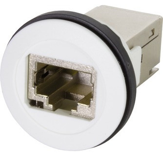 HARTING Har-Port RJ45 coupler cat.6a white