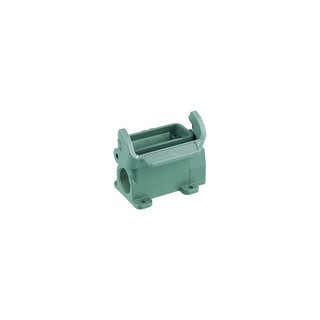 Harting 421 behuizing rechthoekige connectoren ip65 B50MM H52MM sokkelbehuizing zij