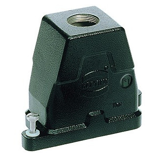 HARTING Han 6HPR hood top entry M32 screw lock