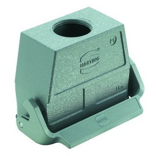 Harting 411 behuizing rechthoekige connectoren ip65 B93,5MM H78,4MM koppelingsbehuizing boven