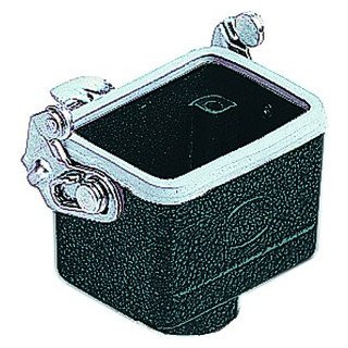 Harting 417 behuizing rechthoekige connectoren ip65 B43MM H56,1MM koppelingsbehuizing boven