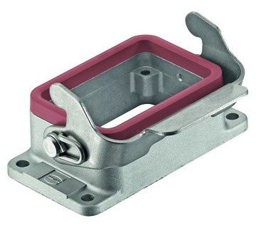 Harting 419 behuizing rechthoekige connectoren ip65 B48,4MM H30,4MM aanbouwbehuizing