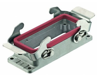 Harting 419 behuizing rechthoekige connectoren ip65 B48,4MM H30,4MM aanbouwbehuizing