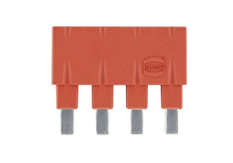 HARTING Jumper Along 1x4 red 16a