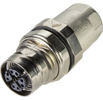 HARTING M12 PFT slim design female, X coded