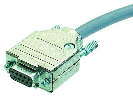 HARTING Dsub Metal-hood 09P top entry