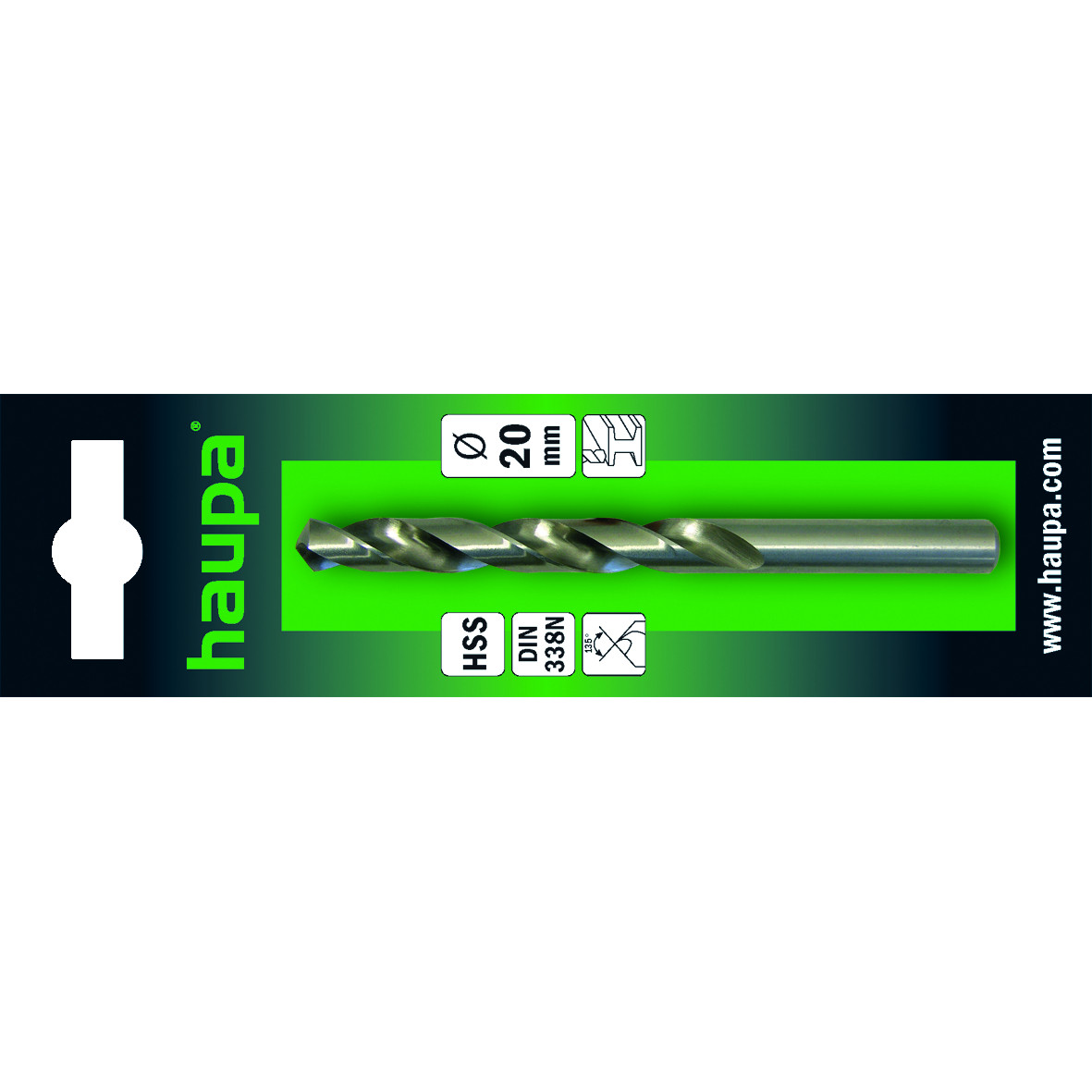 Haupa Spiraalboren Volgens din 338/HSS type N