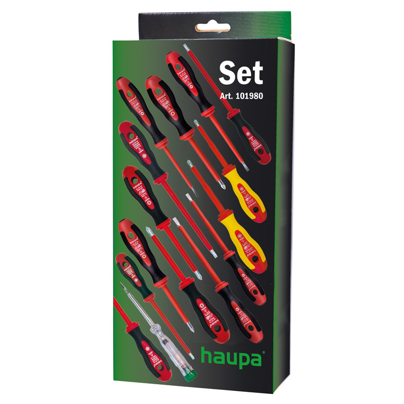 Haupa Schroevendraaierset Plus 1000 V