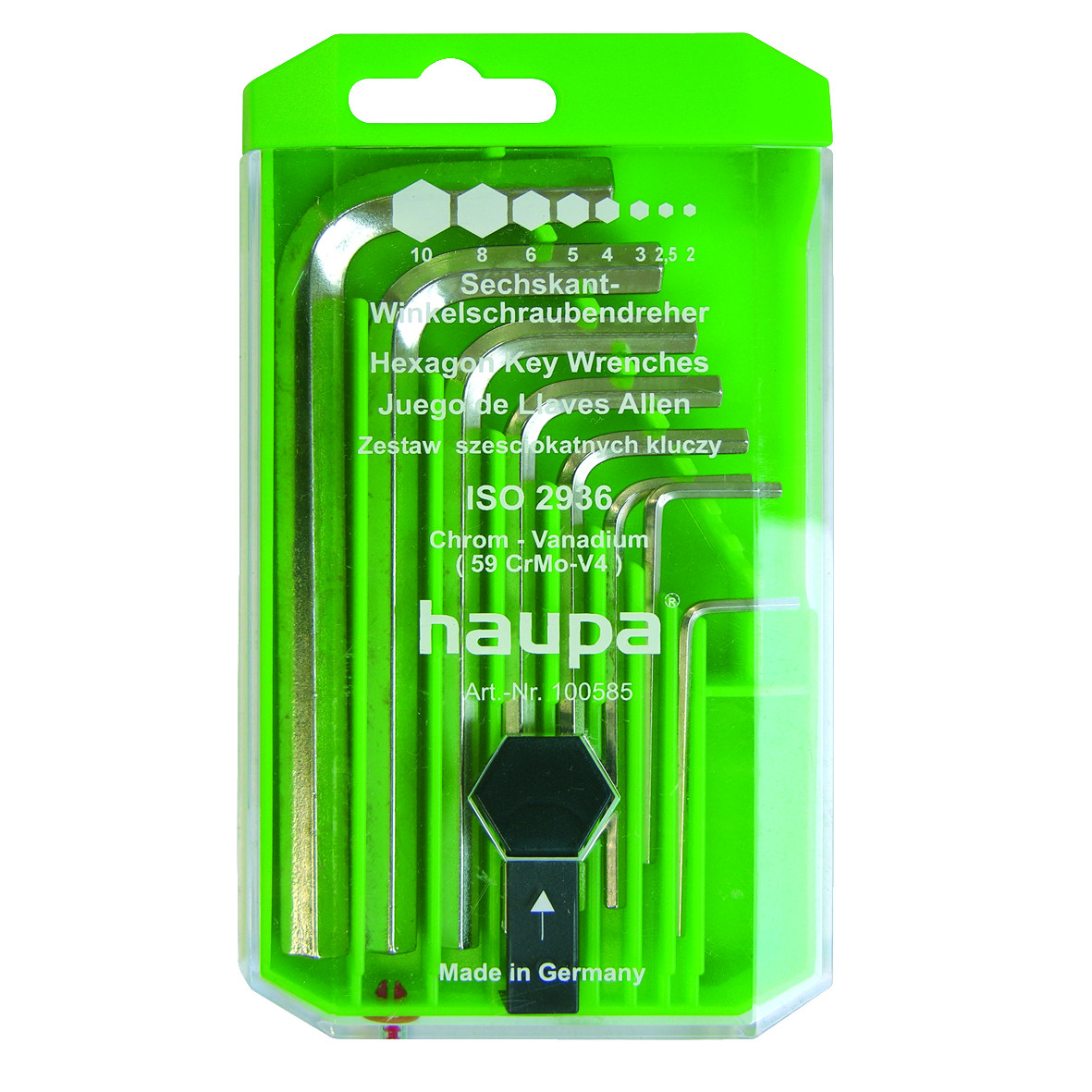 Haupa INBUSSLEUTELSET 100585