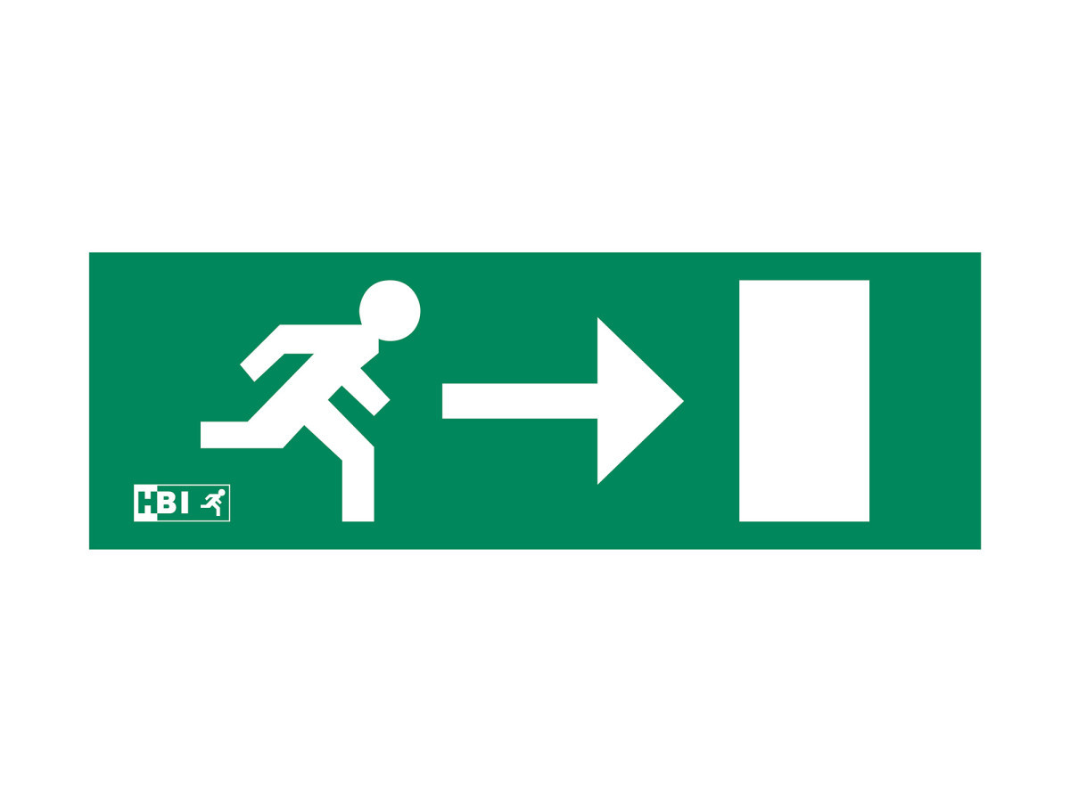 HBI Serie 600 Display 600 display pictogram pijl rechts