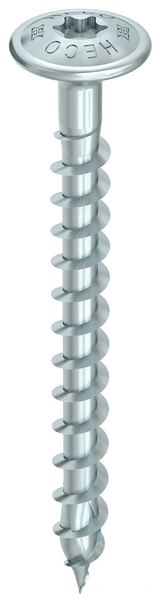 Heco -Topix-plus 3,0 X 30, achterwandschr, T10, VVD, VZ; 1000 ST