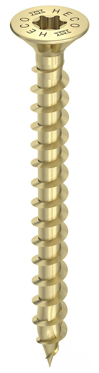 Heco Topix-plus 4,0 X 70 VK T-20 VD geelverz; 200 stuks