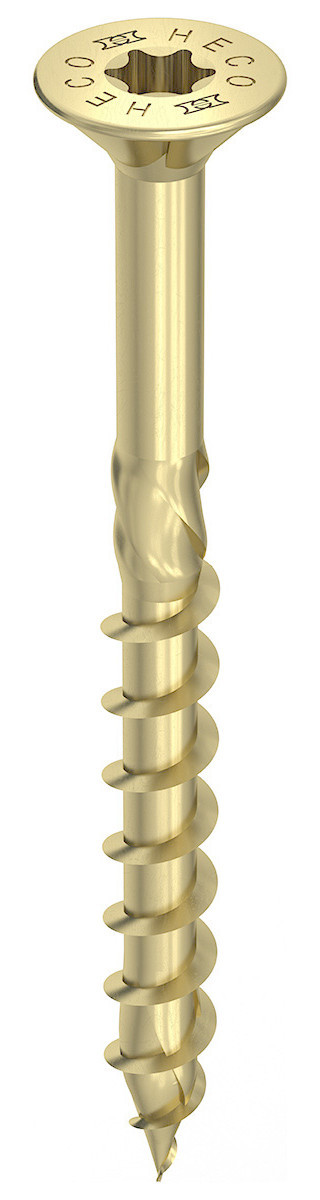 Heco Topix-plus 4,5 X 60 VK T-20 DD geelverz; 200 stuks