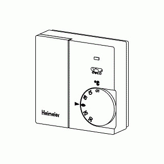 Heimeier Ruimtethermostaat | 1640-00.500