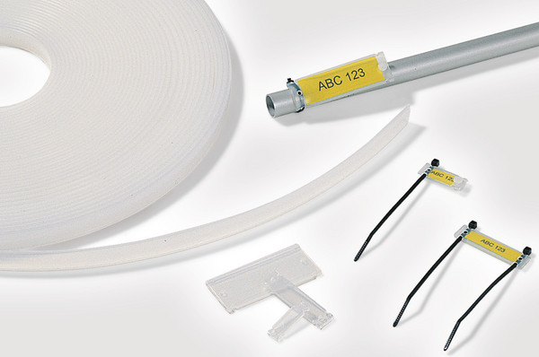 Helafix-Gegevensdrager 13,0MM rol 25M transparant